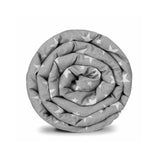 Original therapy blanket - cotton cover in gray with stars