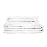 Original therapy blanket - weighted blanket with 4-season cover in fir green for adults