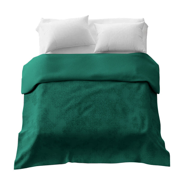 Original therapy blanket - 4-season cover in fir green