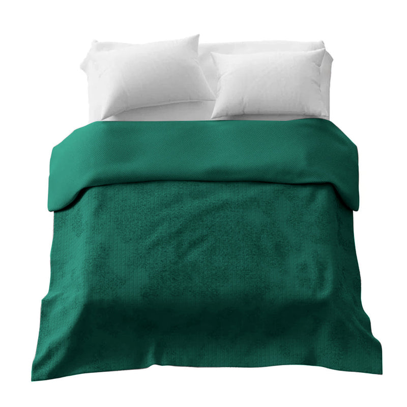 Original therapy blanket - 4-season cover in fir green