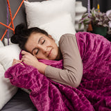 Original therapy blanket - 4 seasons cover in purple