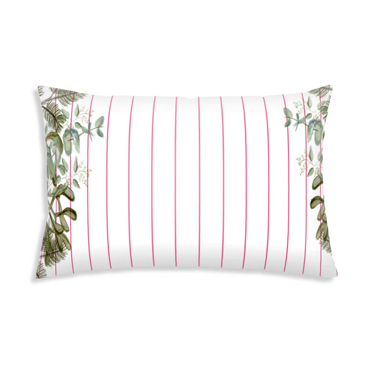 Blanc rouge avec branches coussin de santé pour adultes