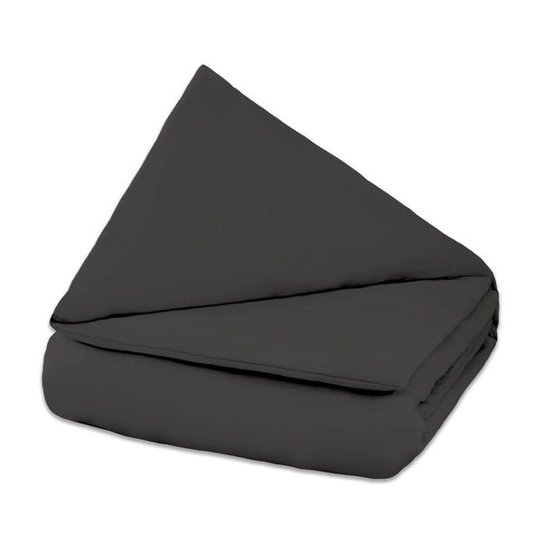 Original therapy blanket - cotton cover in dark gray