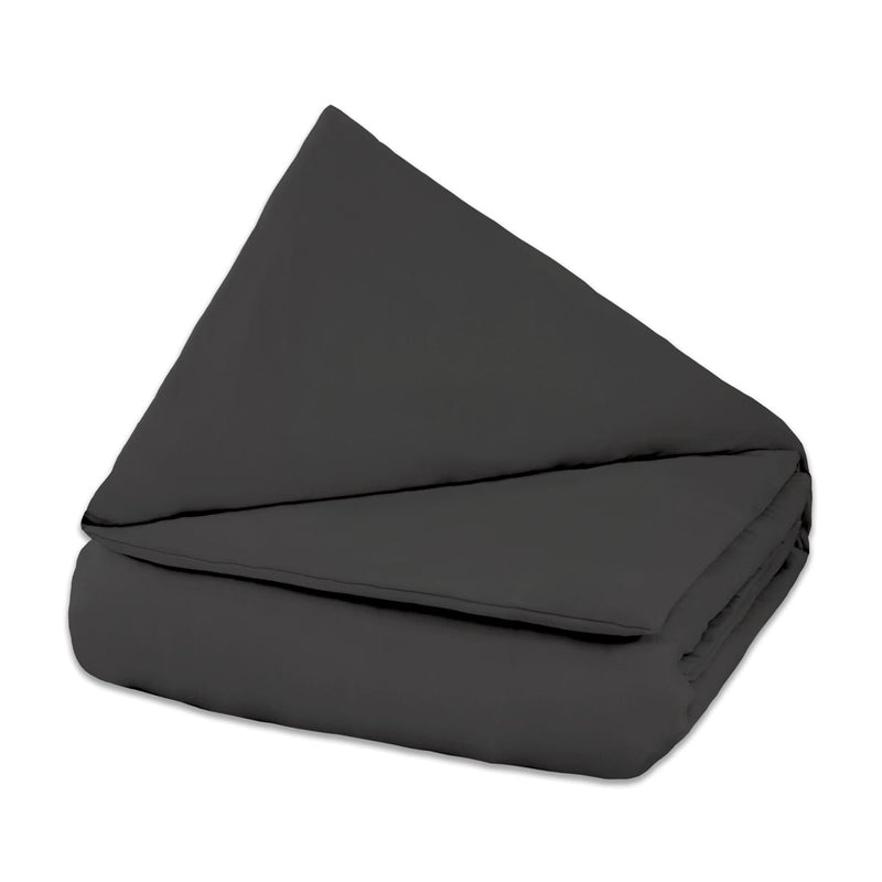 Original therapy blanket - cotton cover in dark gray
