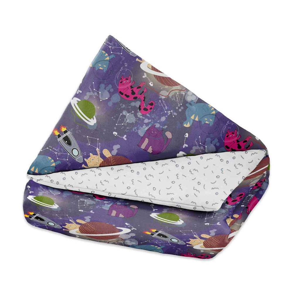 Couverture thérapeutique originale - Couverture pondérée univers avec housse en coton pour enfants