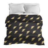 Original therapy blanket - cotton cover black with Harry Blitz