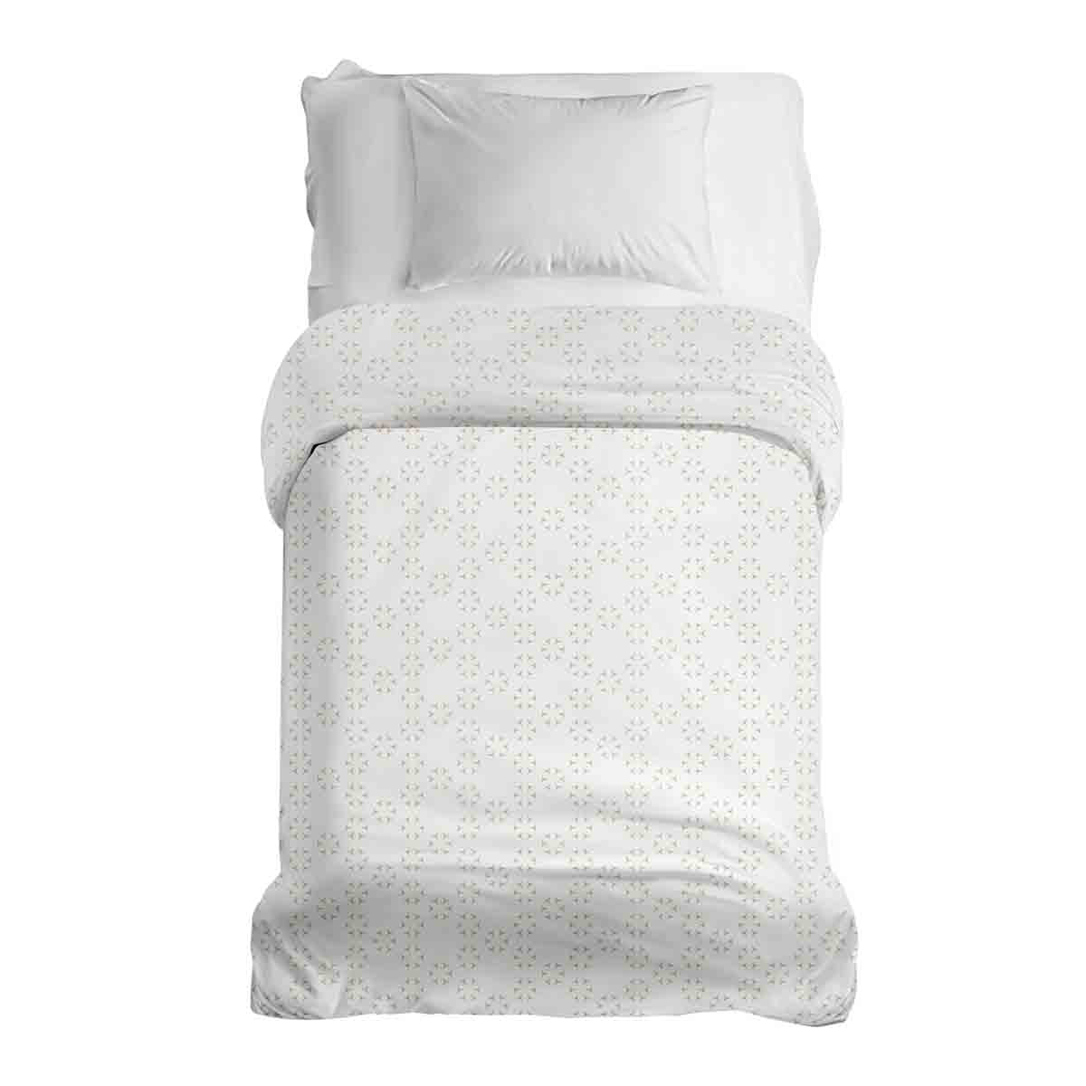 Couverture thérapeutique originale - Housse en coton pissenlits abstraits