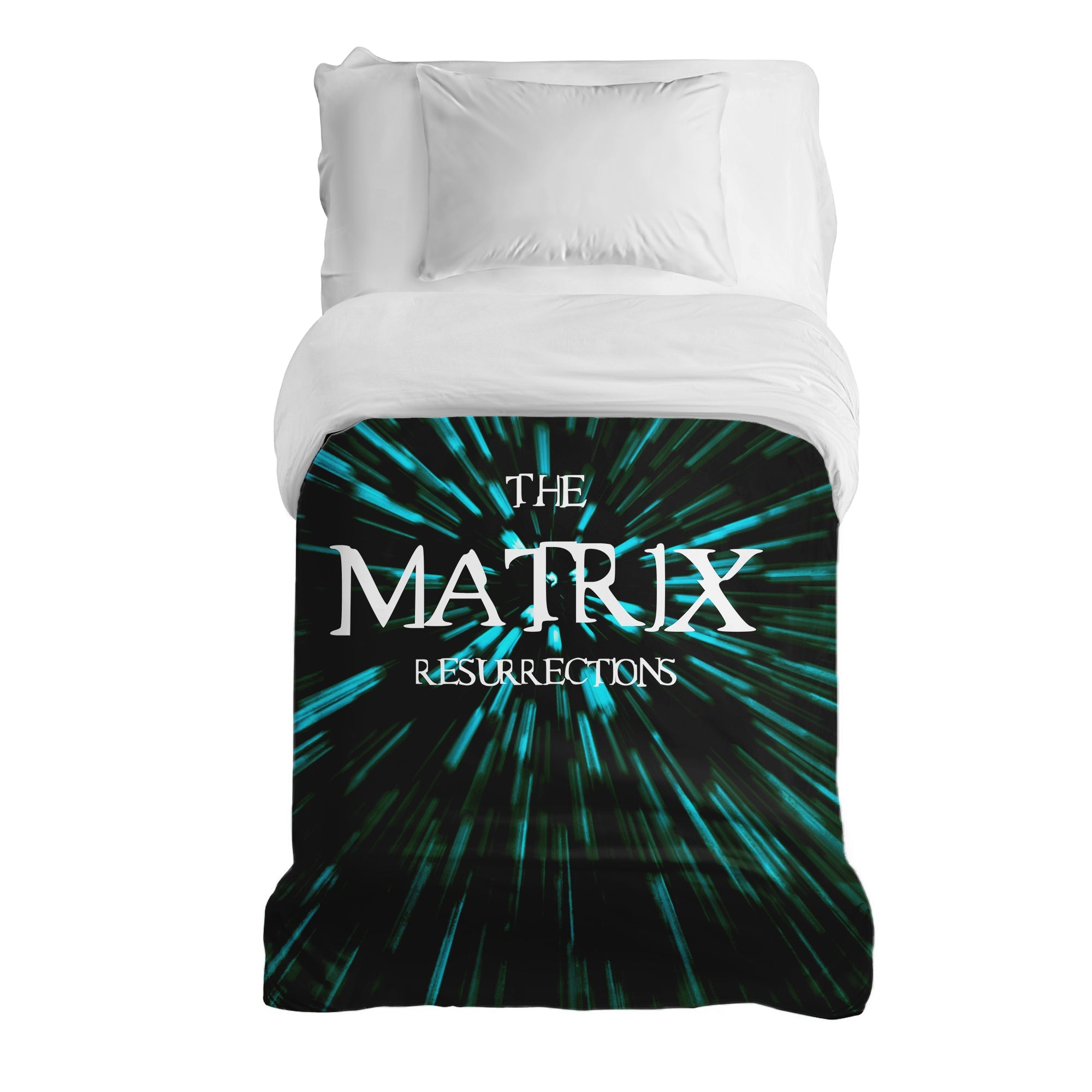 Original therapy blanket - cotton cover with The Matrix lettering