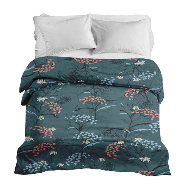 Original therapy blanket - cotton cover spring flowers