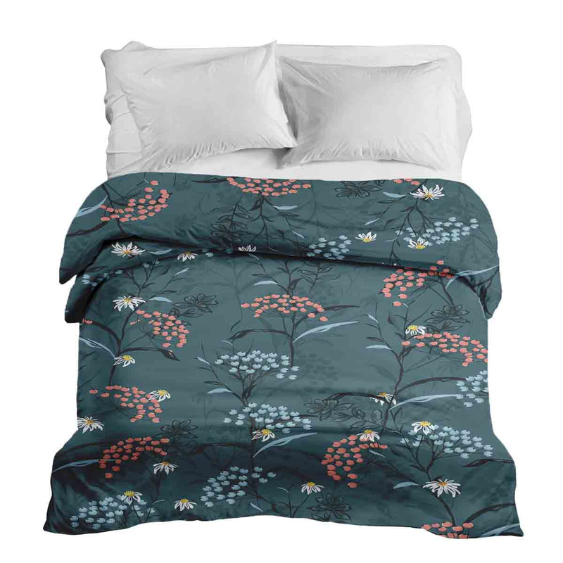 Original therapy blanket - cotton cover spring flowers