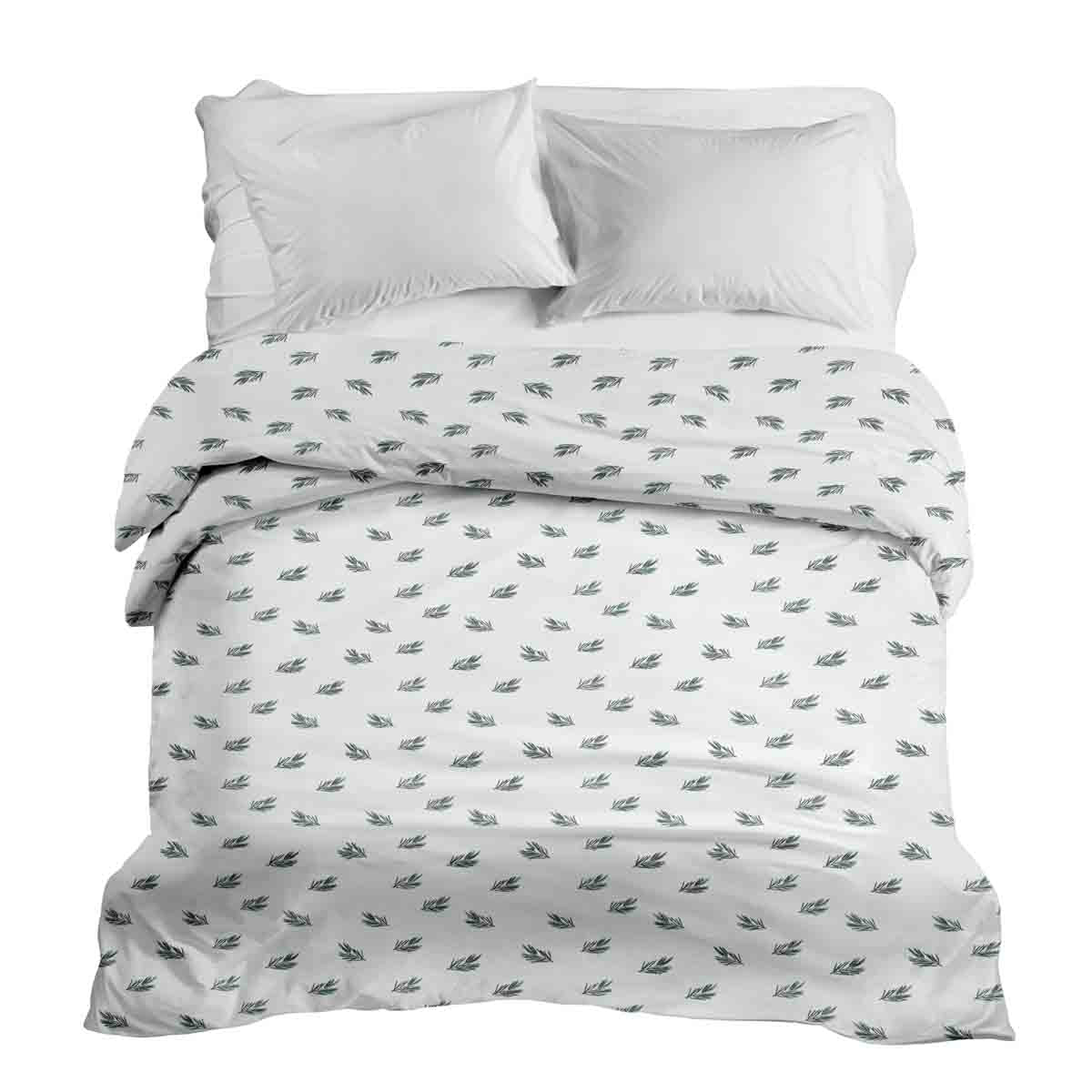 Couverture thérapeutique originale - Housse en coton Branches de gui