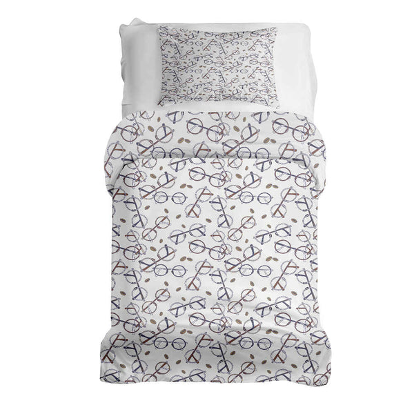 Therapy blanket and bedding set with Harry's glasses