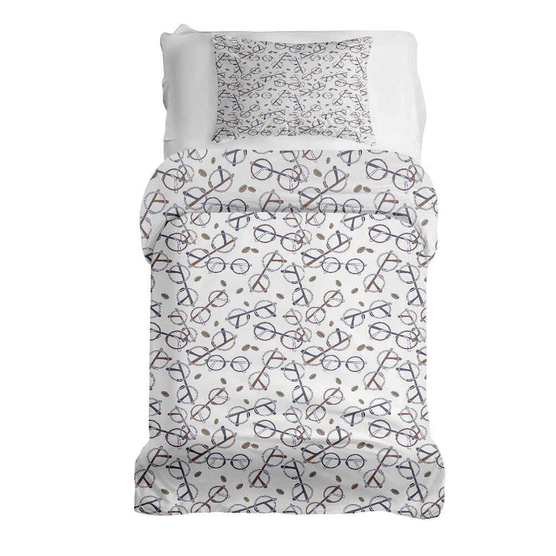 Therapy blanket and bedding set with Harry's glasses