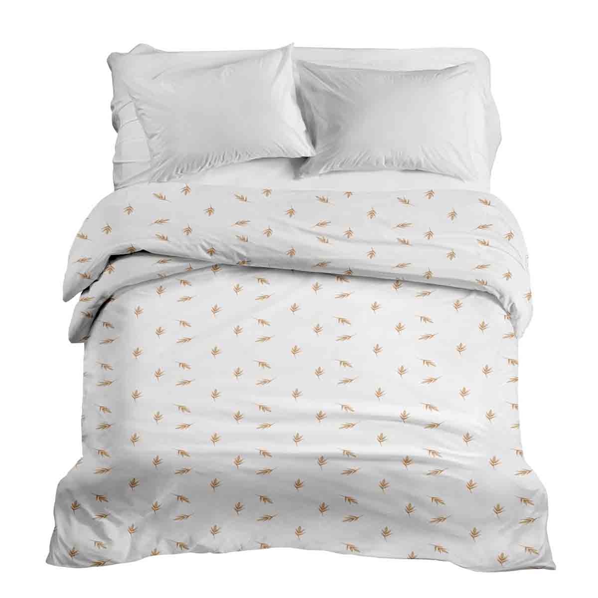 Original therapy blanket - cotton cover white with straw stems