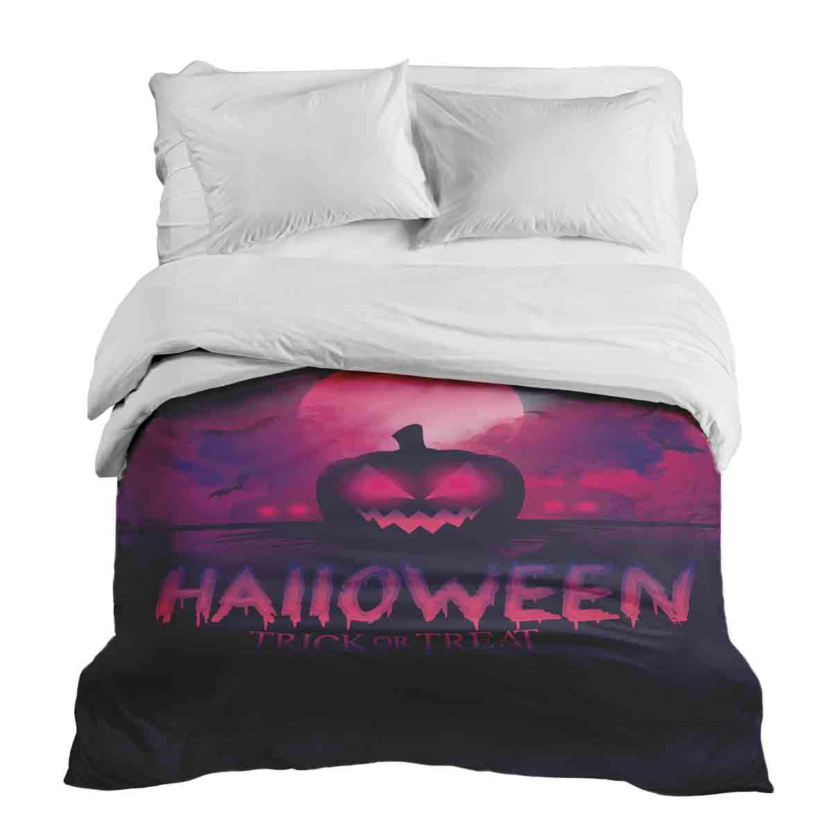 Couverture thérapeutique originale - Housse en coton Trick or Treat
