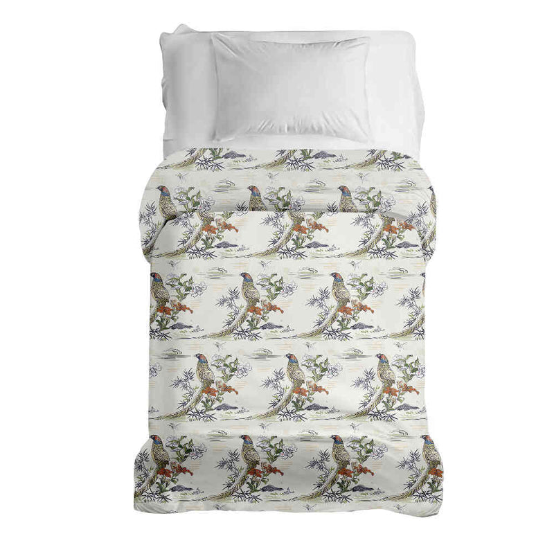 Original therapy blanket - cotton cover bird of paradise