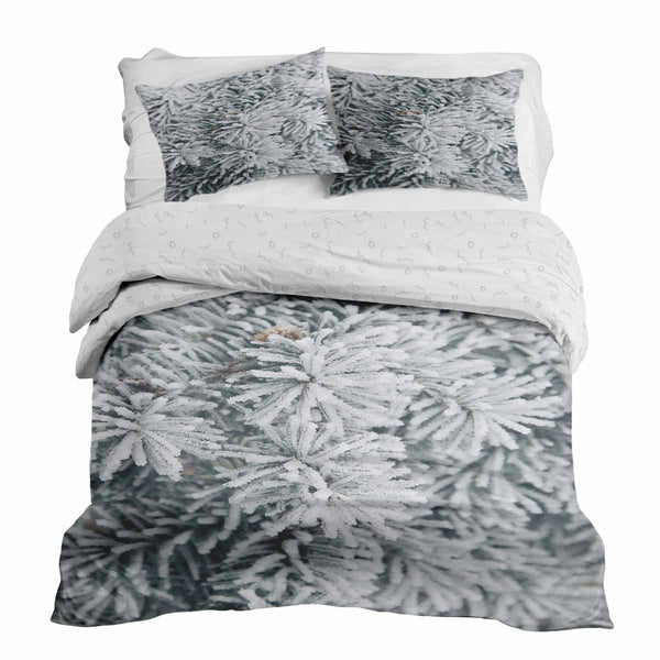 Therapy blanket bedding set with icicles