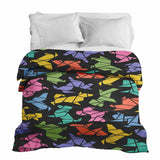 Original therapy blanket - cotton cover origami dog