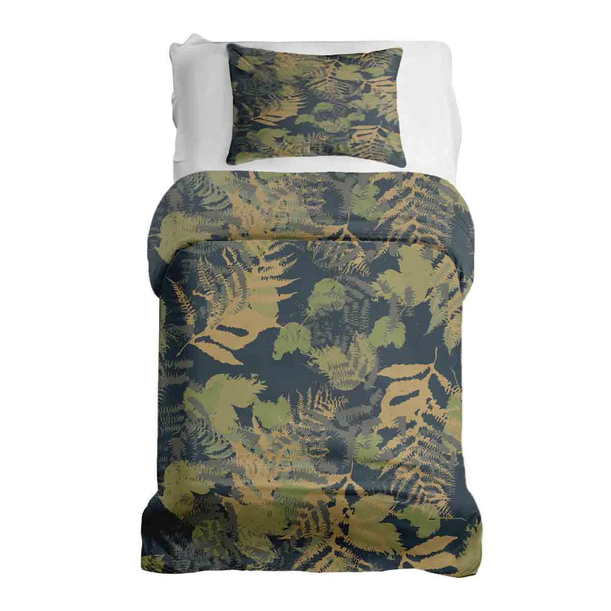 Ensemble de literie avec couverture thérapeutique forêt