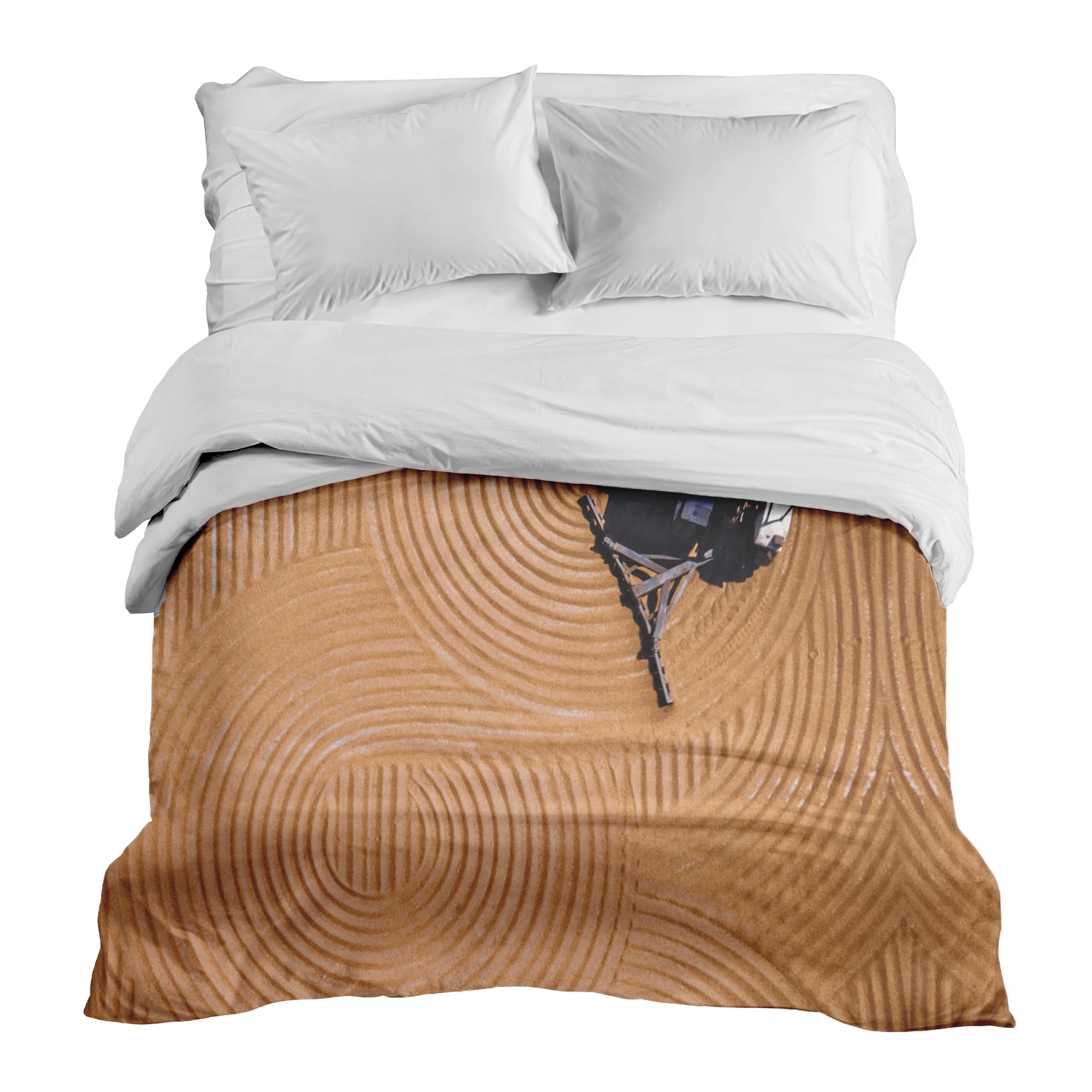 Original therapy blanket - cotton cover circles in the field