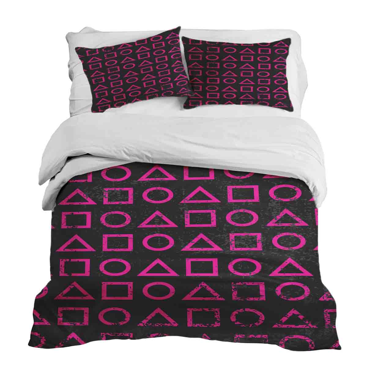 Couette de thérapie Ensemble de linge de lit Formes Dalgona