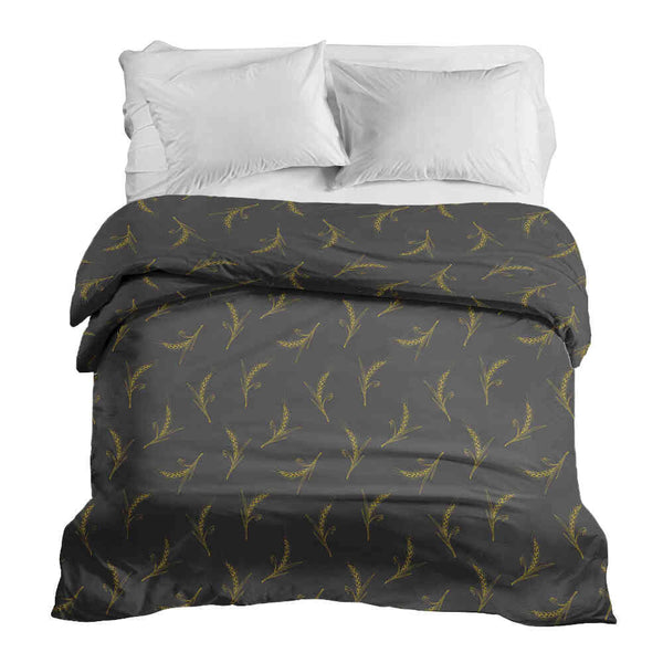 Original therapy blanket - cotton cover gray with wheat