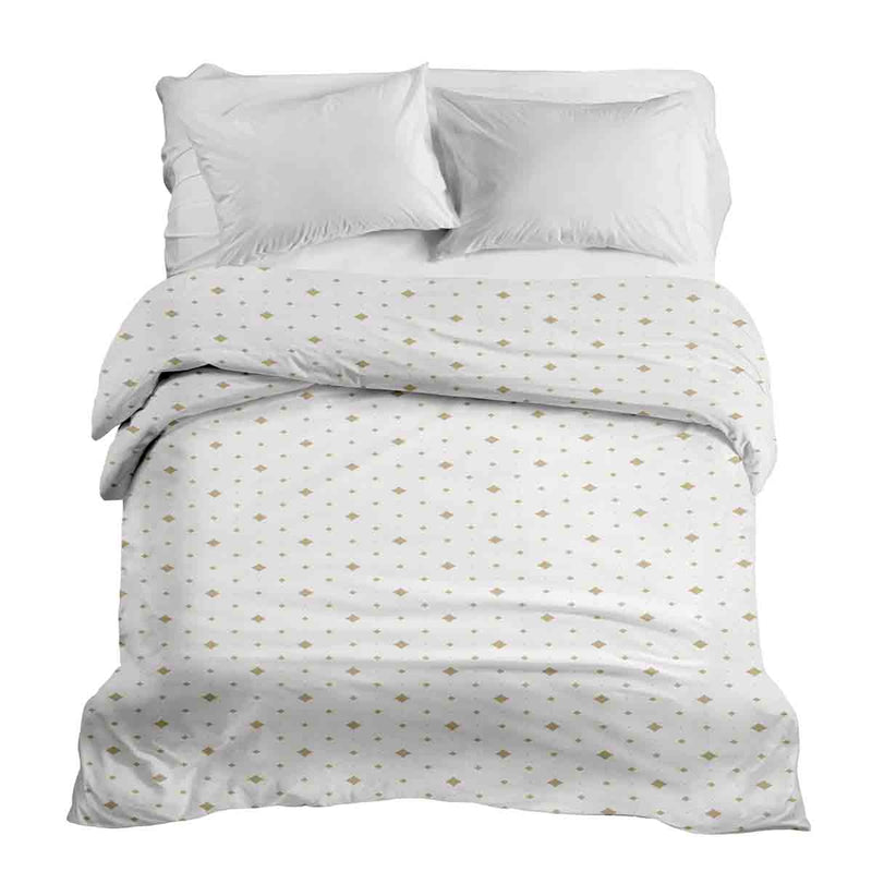 Original therapy blanket - cotton cover golden squares