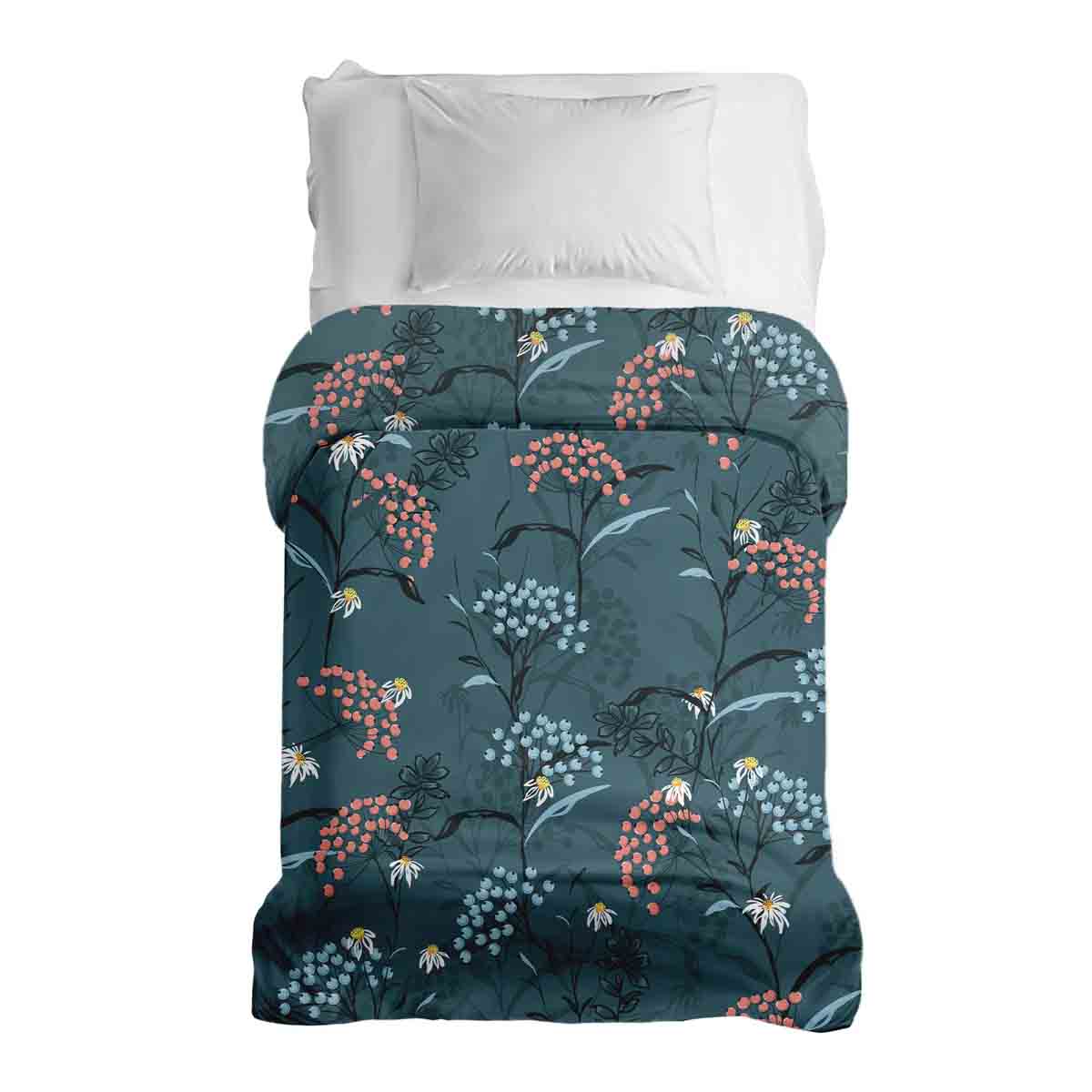 Couverture thérapeutique originale - Housse en coton Fleurs de printemps