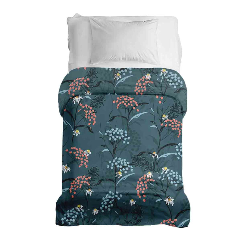 Original therapy blanket - cotton cover spring flowers
