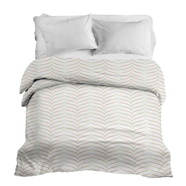 Original therapy blanket - cotton cover with golden V-shape