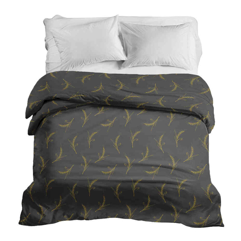 Original therapy blanket - cotton cover gray with wheat