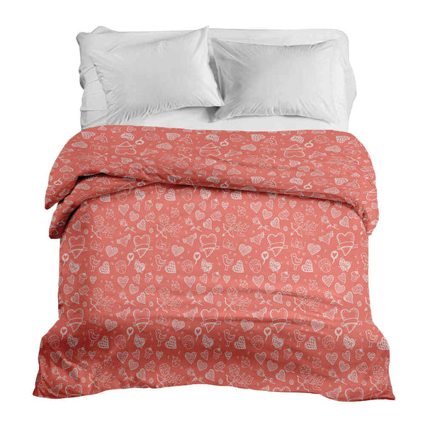 Therapy blankets with cotton cover, Cupid and love arrow.