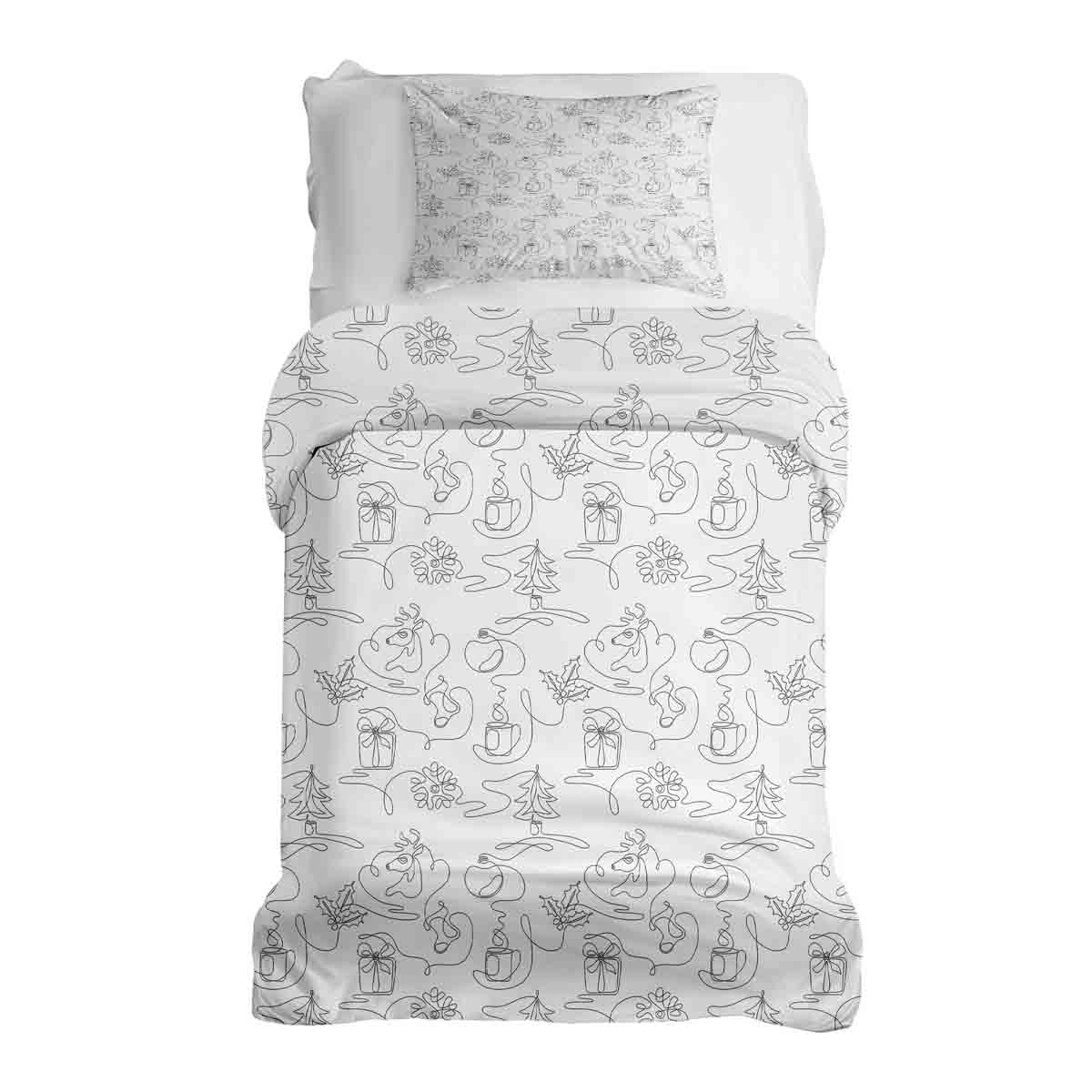 Therapy blankets bedding set abstract Christmas