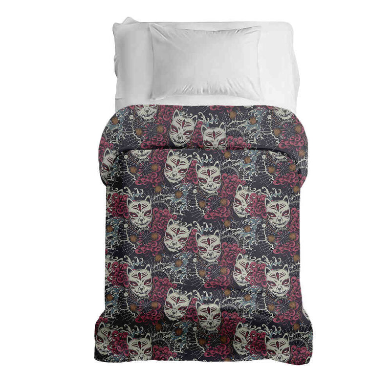 Original therapy blanket - cotton cover creepy cat