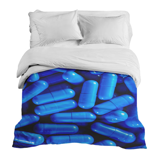 Original therapy blanket - cotton cover blue tablets