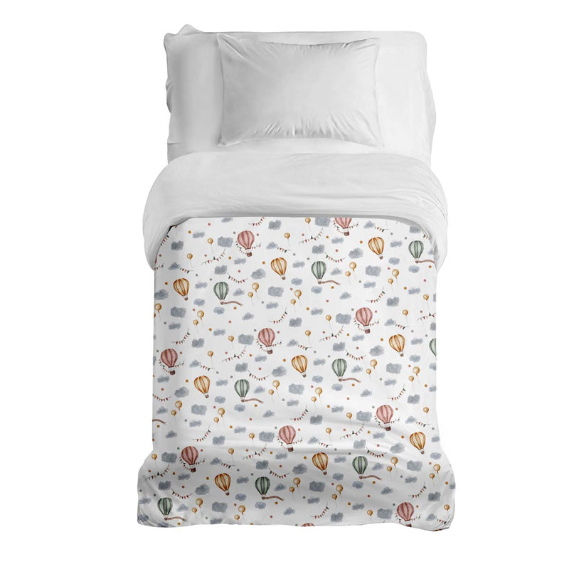 Original therapy blanket - cotton cover hot air balloon