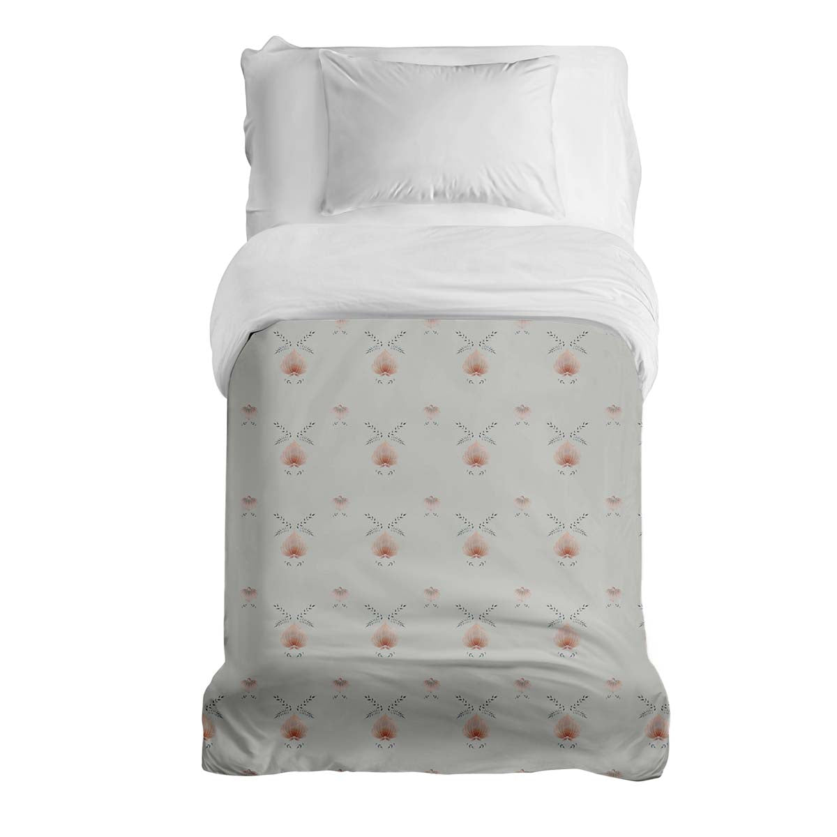 Couverture thérapeutique originale - Housse en coton coquillages