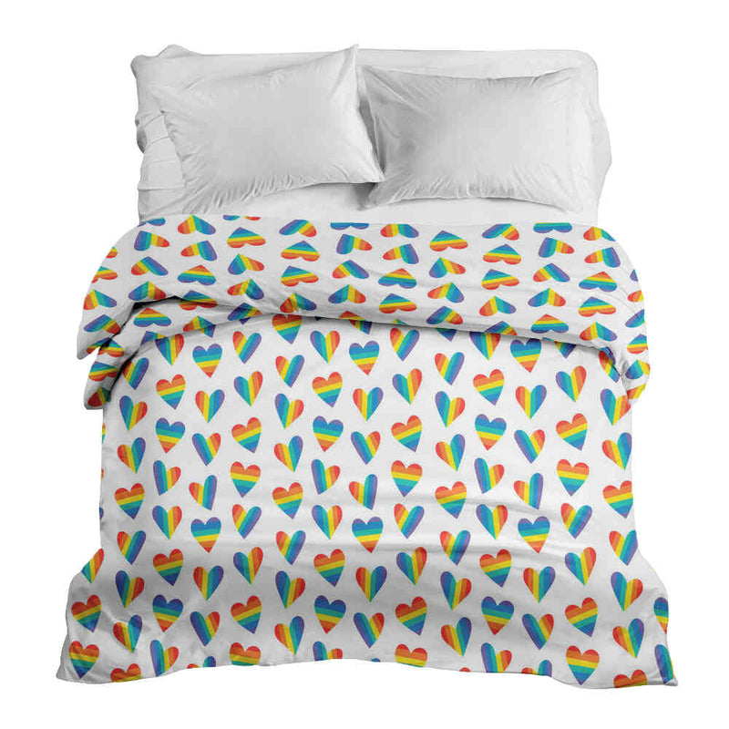 Original therapy blanket - cotton cover LOVE IS LOVE