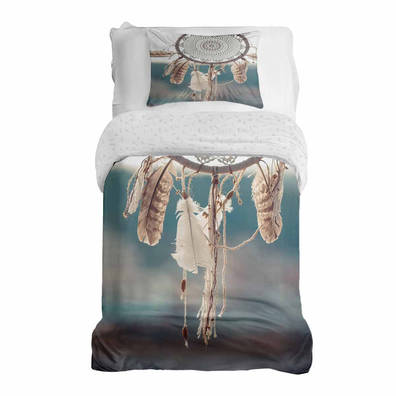 Therapy blanket bedding set with dreamcatcher