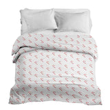 Original therapy blanket - cotton cover white with candy canes