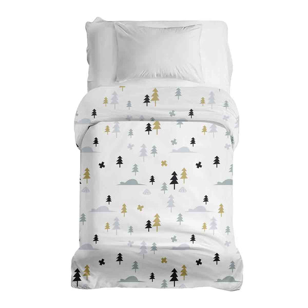 Original therapy blanket - cotton cover gray forest