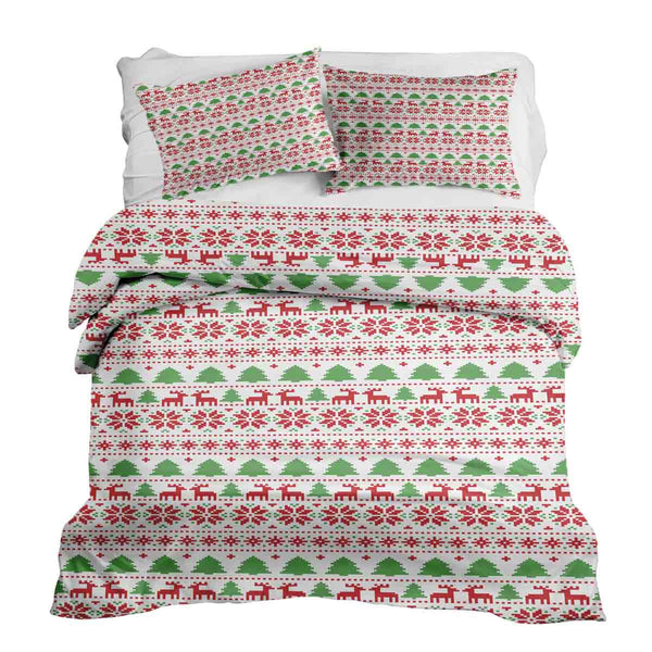 Therapy blankets and bedding set: Christmas in Norway