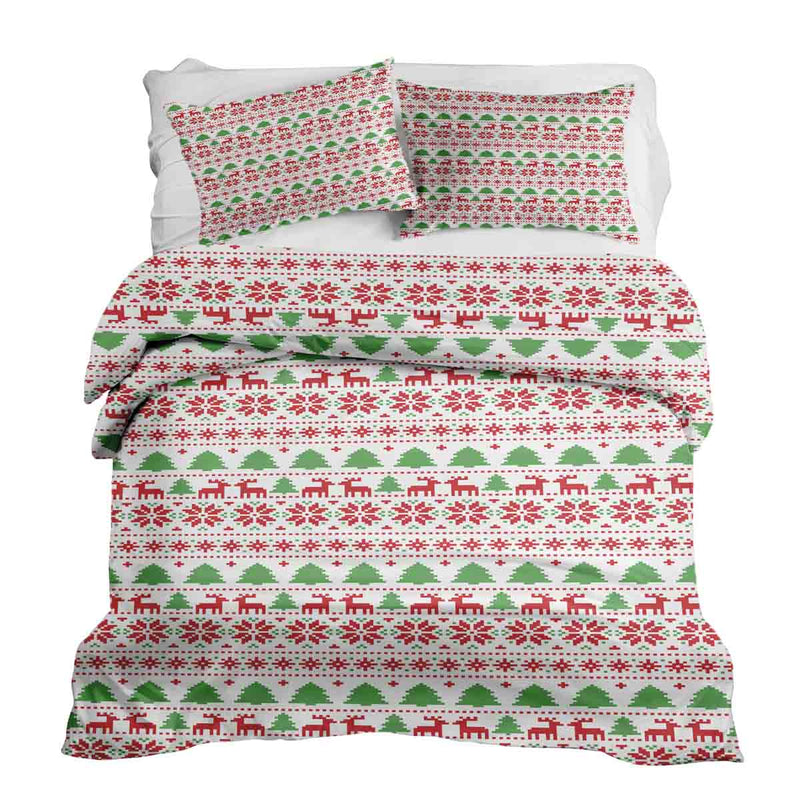 Therapy blankets and bedding set: Christmas in Norway