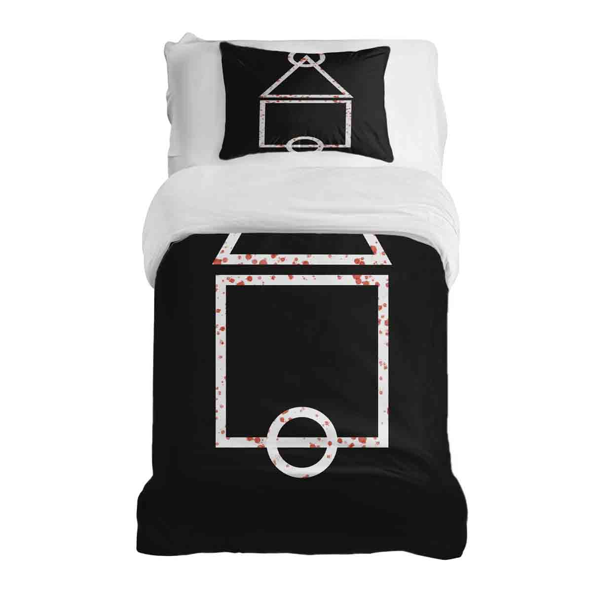 Couette thérapeutique Ensemble de linge de lit Formes sanglantes