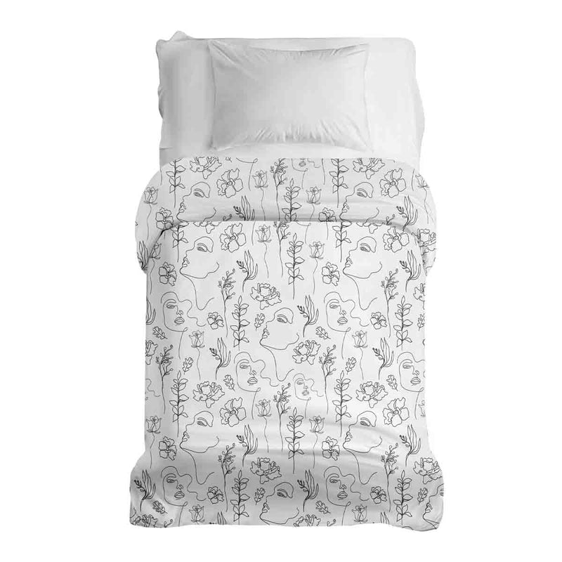 Original therapy blanket - cotton cover boho flowers