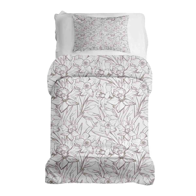 Therapy blankets and bedding set with daffodils