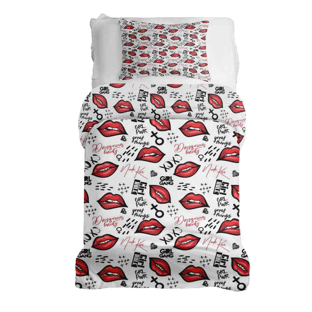 Ensemble de literie avec couverture thérapeutique XOXO