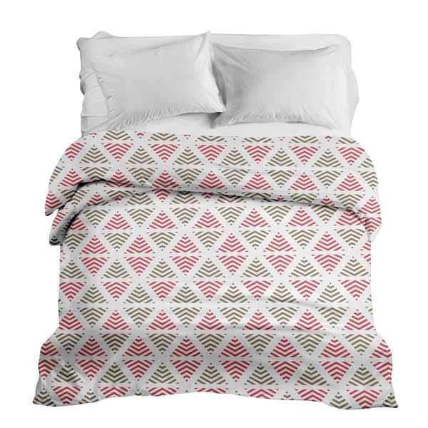 Original therapy blanket - cotton cover Christmas triangles