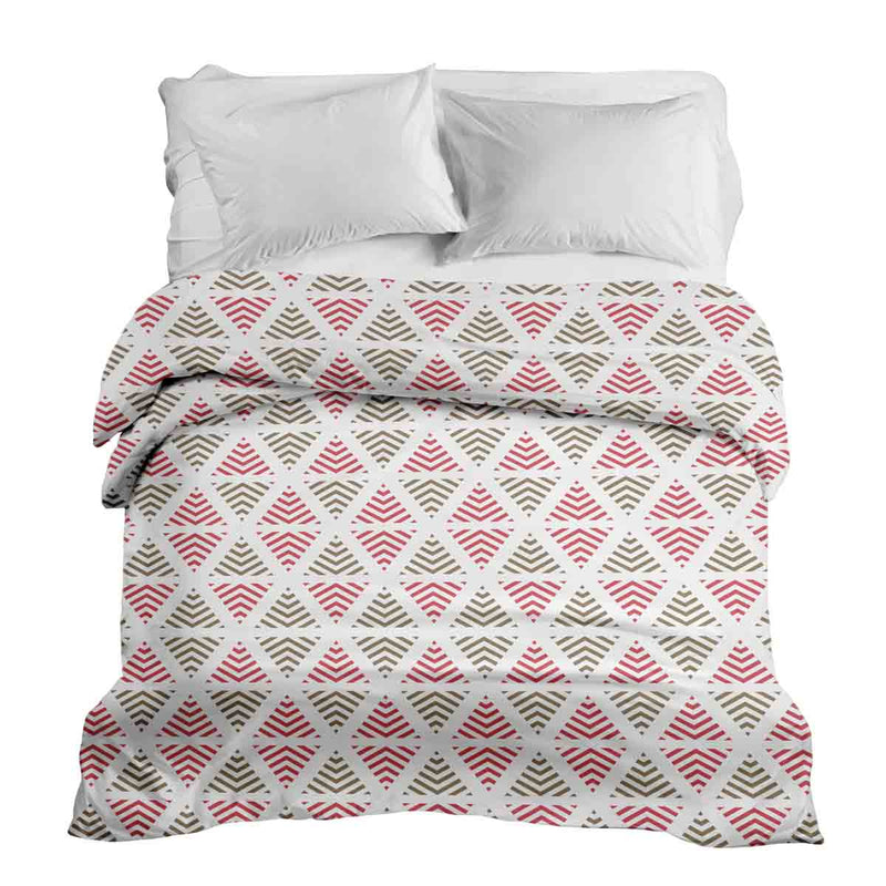 Original therapy blanket - cotton cover Christmas triangles