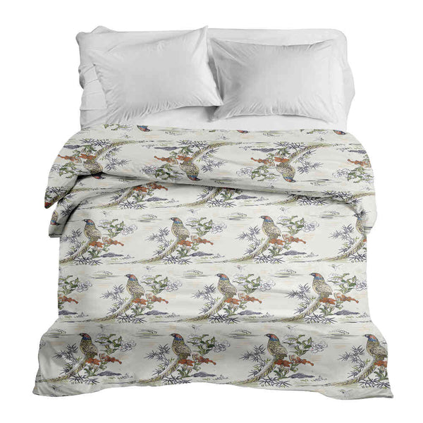 Original therapy blanket - cotton cover bird of paradise